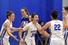 WBBall vs JWU  Wheaton College women's basketball vs Johnson & Wales University. - Photo By: KEITH NORDSTROM : Wheaton, basketball